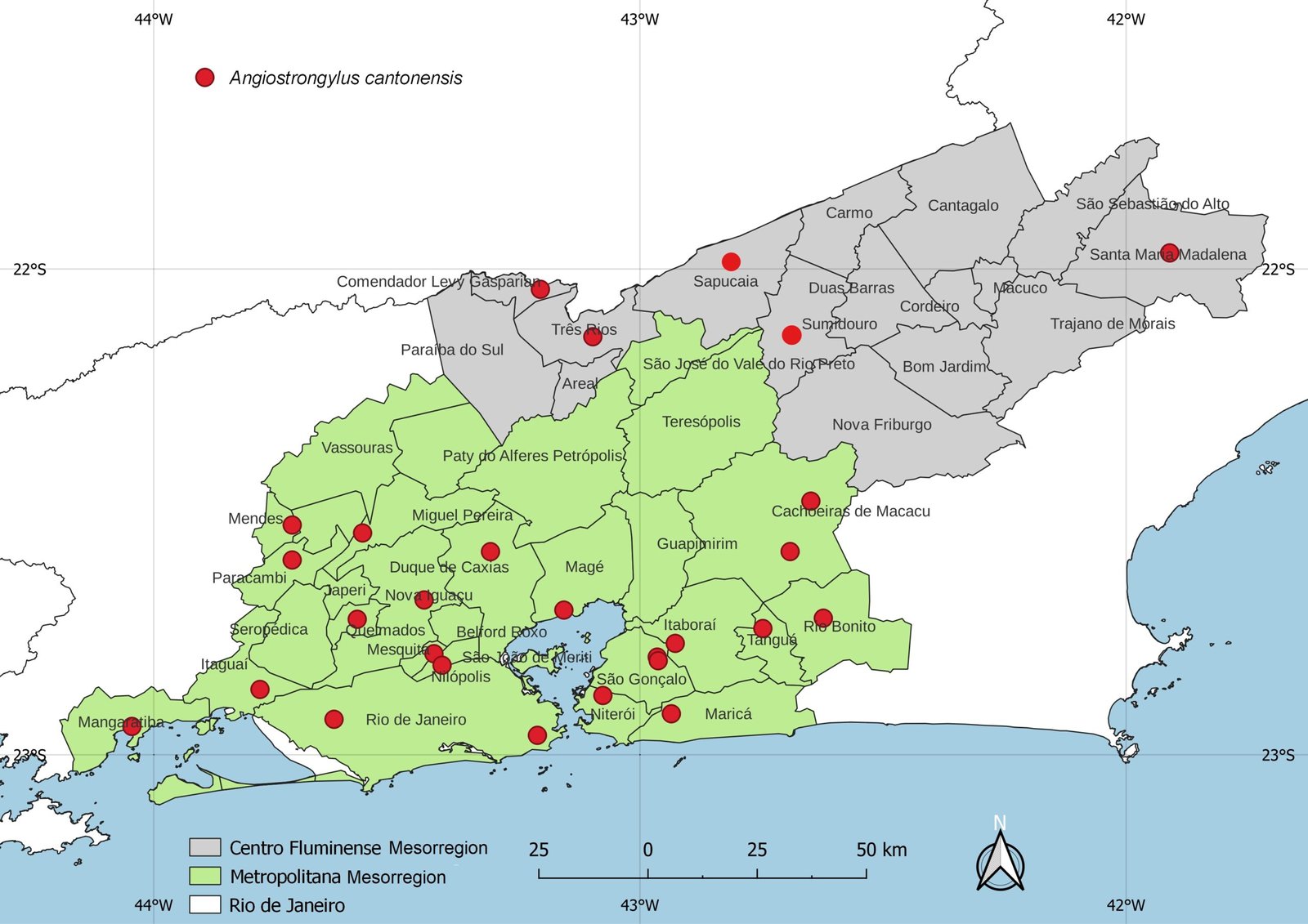 Estudo da Fiocruz comprova verme da meningite em caramujos, caracóis e lesmas em 26 cidades fluminenses