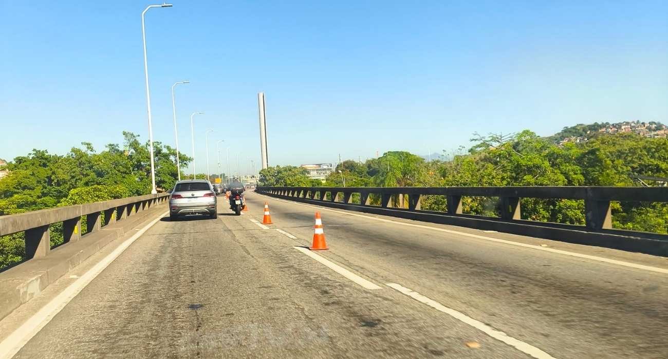 Ecoponte causa engarrafamento em Niterói