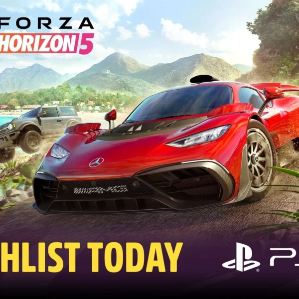 Forza Horizon 5 é anunciado para PS5 pela Microsoft