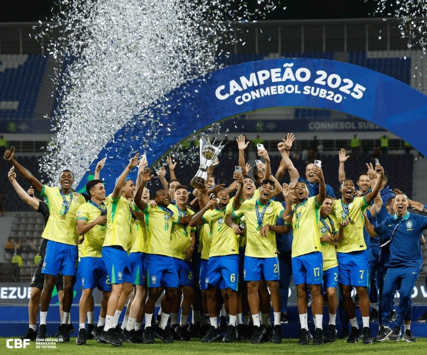 Brasil Sub-20 conquista Sul-Americano| Rafael Ribeiro/CBF/Divulgação