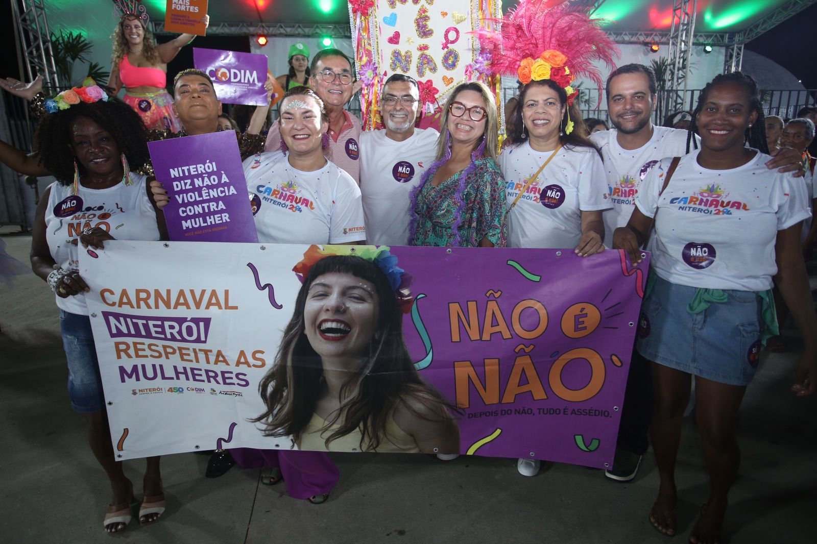 Bloco “Não é Não!” escolhe marchinha das compositoras Carolina Vergara e Nilze Benedicto