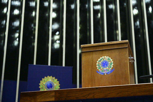 Plenário do Senado Federal pronto para Eleição Legislativa da Mesa Diretora biênio 2025-2026 | Andressa Anholete/Agência Senado