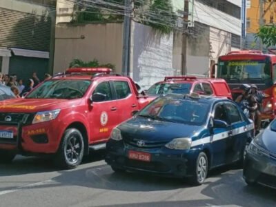 Prédio de Niterói é evacuado após incêndio