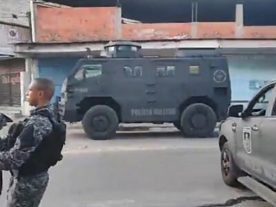 São Gonçalo: PM realiza ação no Complexo do Salgueiro em busca de criminosos