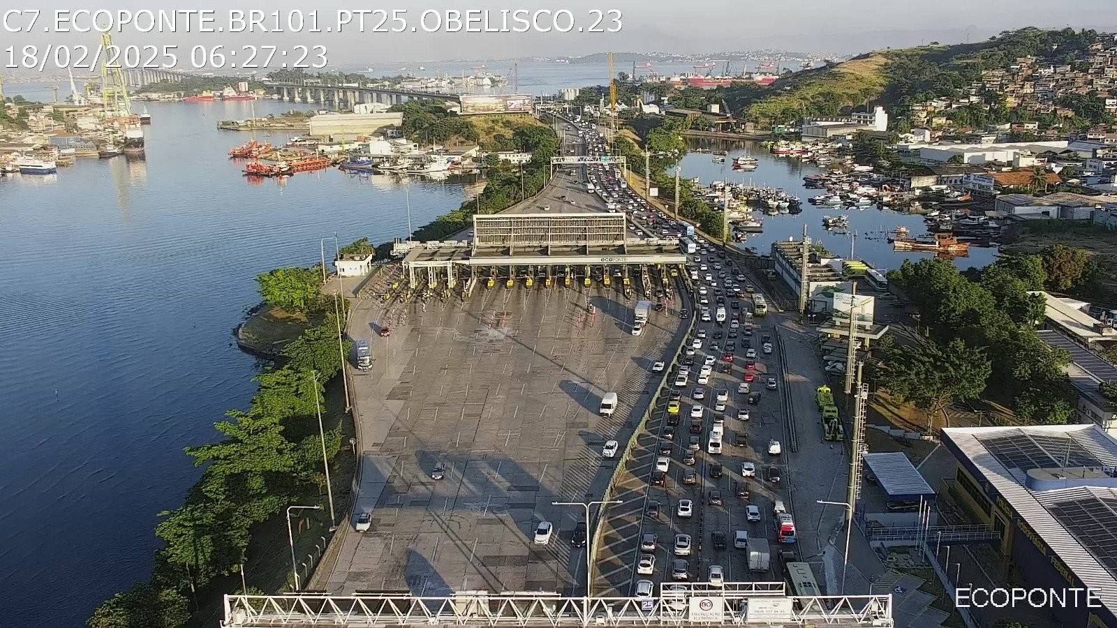  Ponte Rio Niterói nesta terça-feira (18/2)