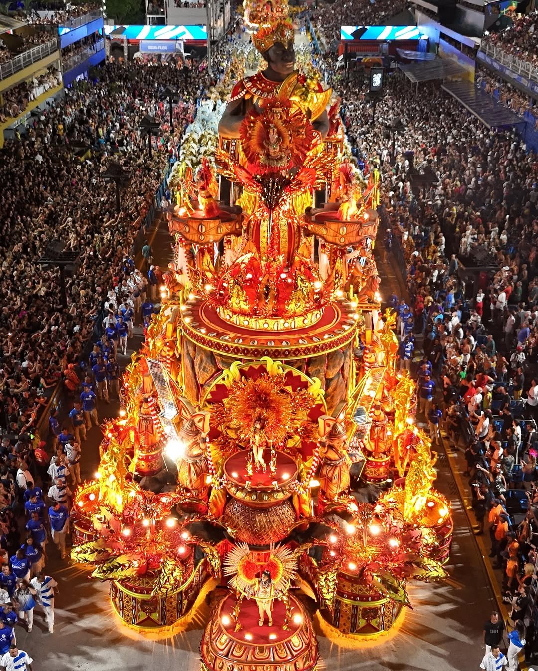 Abre-Alas da Beija-Flor de Nilópolis, campeã do Carnaval 2025