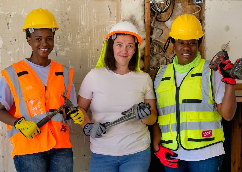 Curso de qualificação na construção civil para mulheres