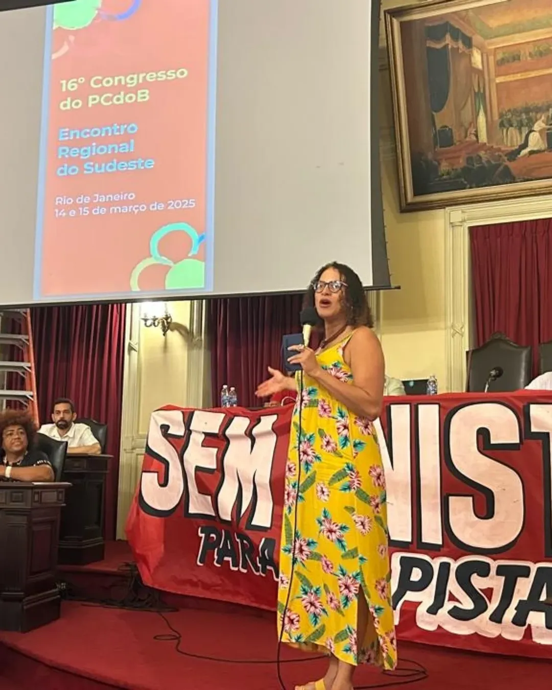 PCdoB promove Encontro Regional no Rio de Janeiro com presença da Ministra Luciana Santos