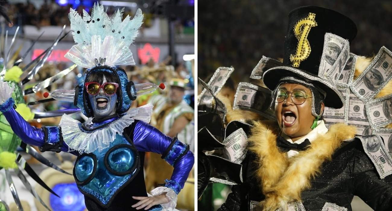 Mocidade Independente de Padre Miguel Carnaval 2025 - Riotur - Alex Ferro - João Sales Montagem Folha do Leste