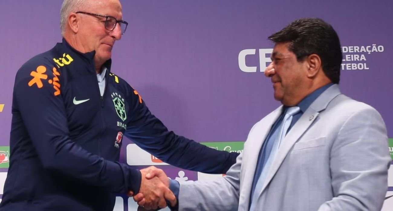 Pesquisa mostra que torcida quer a demissão de Dorival Júnior - Presidente da CBF Ednaldo Rodrigues sonha com sim de Carlo Ancelloti antes de anunciar demissão de Dorival Junior