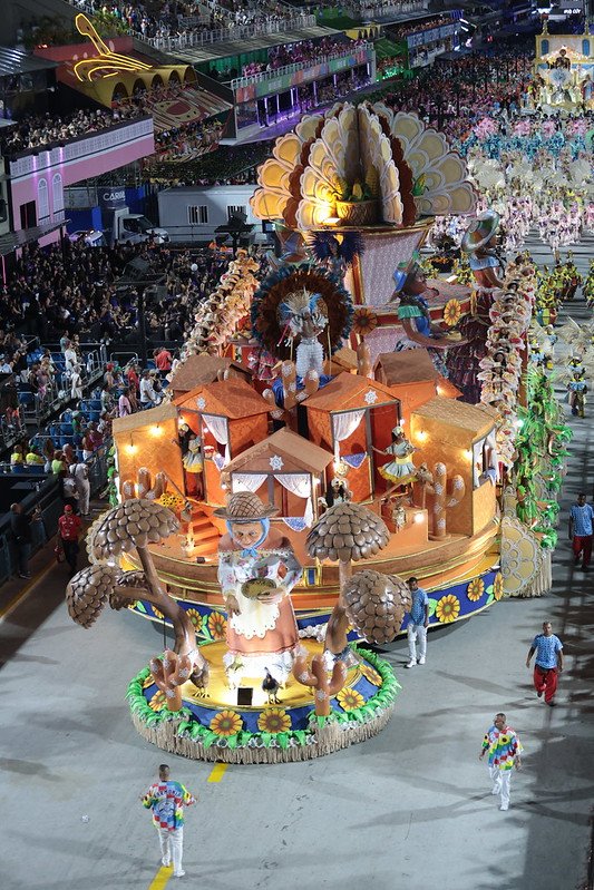 alegoria 02 Acadêmicos de Niterói Carnaval 2025 - Divulgação-Riotur-Marcelo Martins