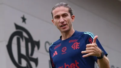 Filipe Luís Técnico do Flamengo (Créditos Gilvan de Souza-CRF)
