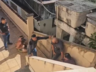 Imagem mostra o quarto onde o corpo de Dario foi encontrado, deitado sobre a cama, em avançada decomposição