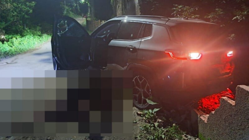 Homem morto ao lado de carro crivado de balas em rua de Guaratiba, Rio de Janeiro