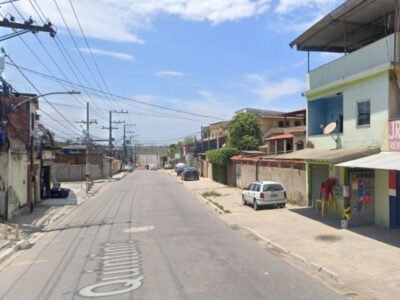 Rua Quintino em São João de Meriti, onde homem foi assassinado a tiros