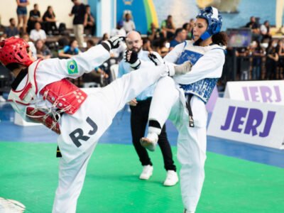 Jovens atletas participam dos Jogos Escolares do Rio de Janeiro 2025 em várias modalidades