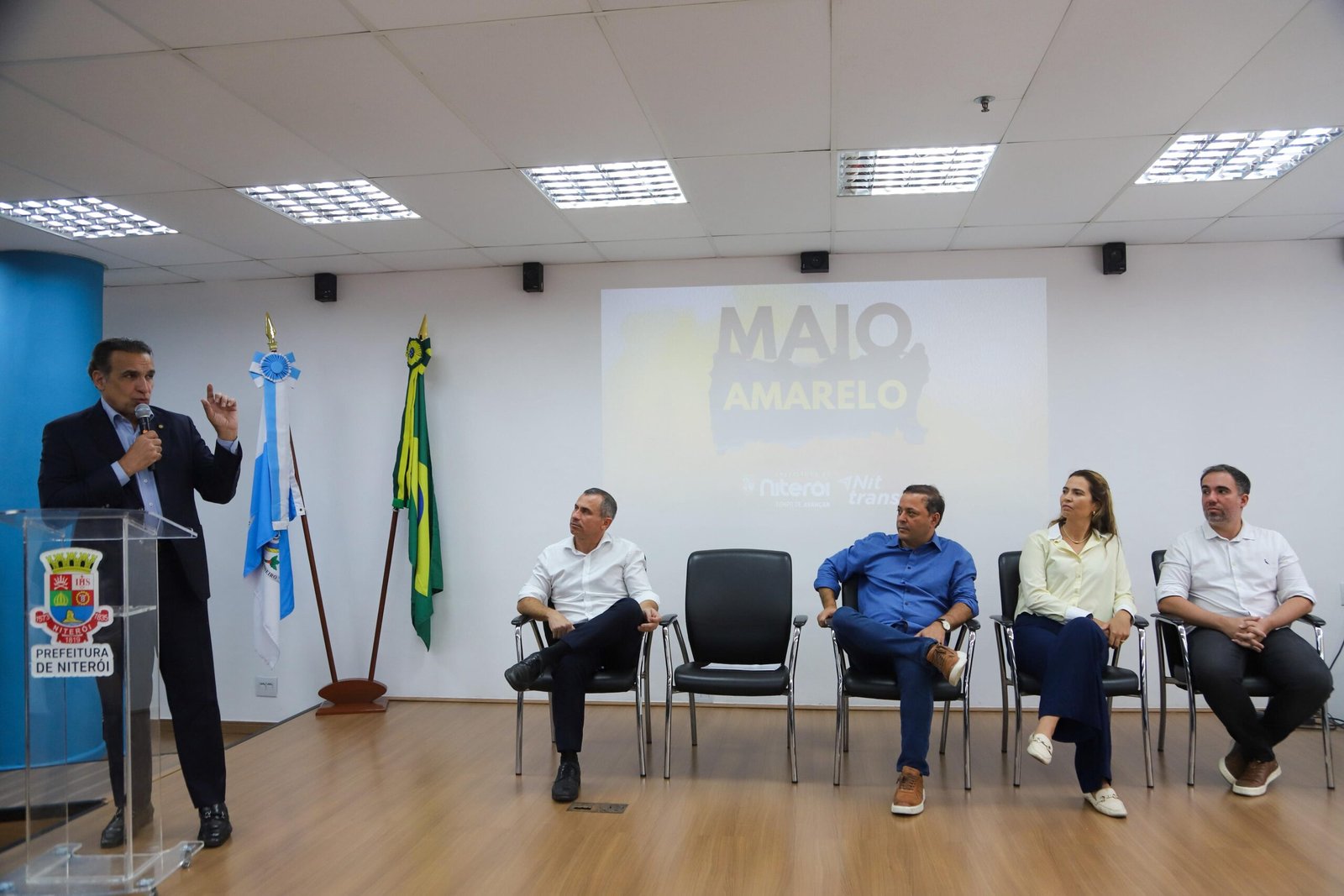 Niterói encerra campanha Maio Amarelo 2025 em evento com autoridades
