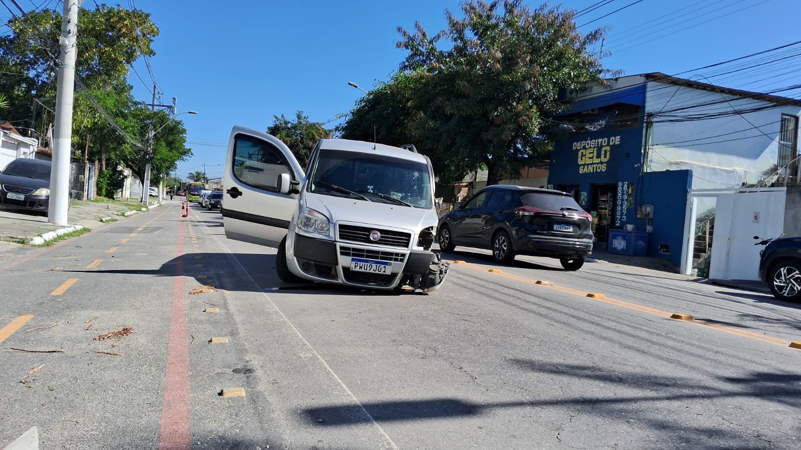 Acidente na Almirante Tamandaré em Piratininga