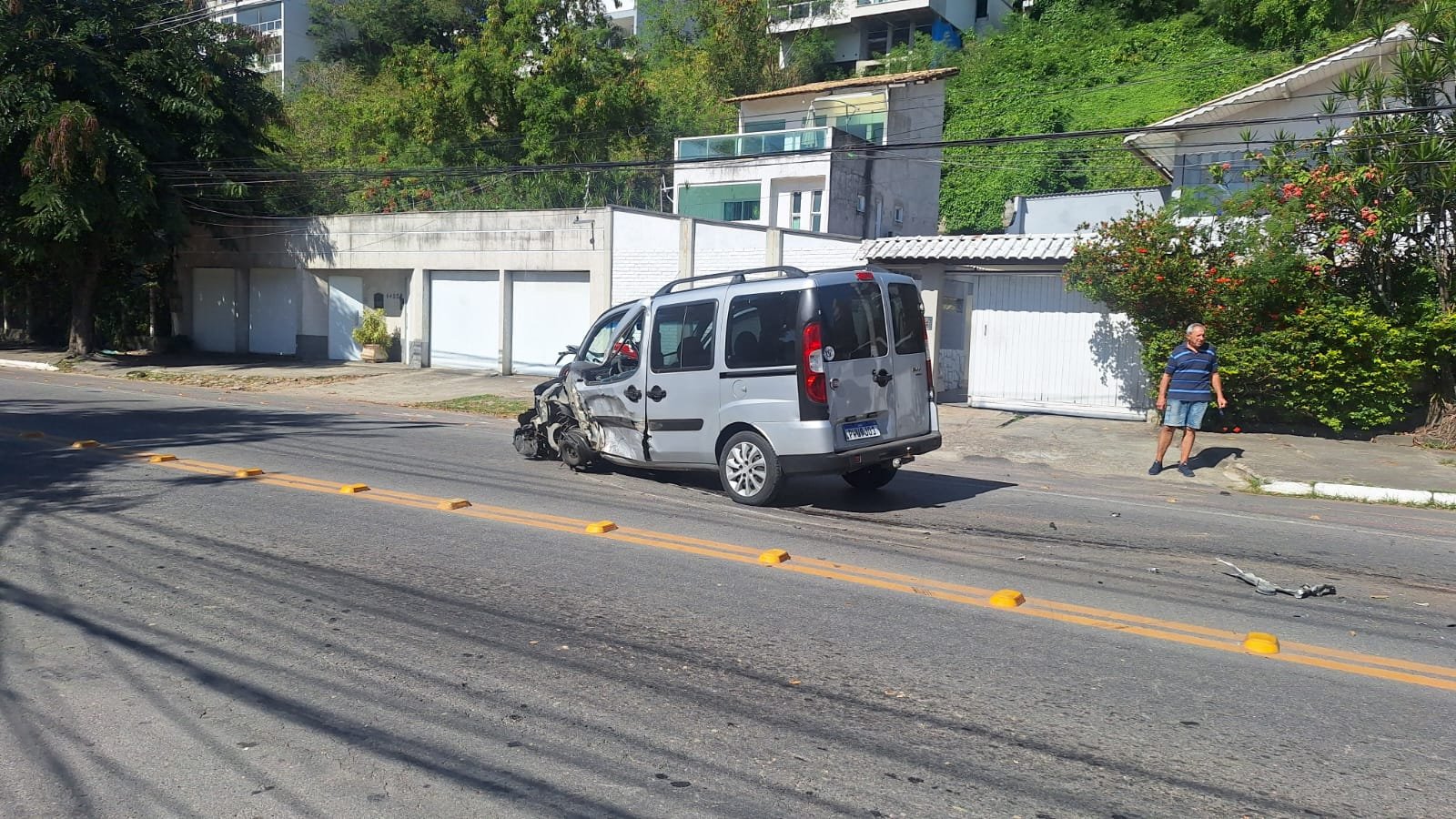 Acidente na Almirante Tamandaré em Piratininga