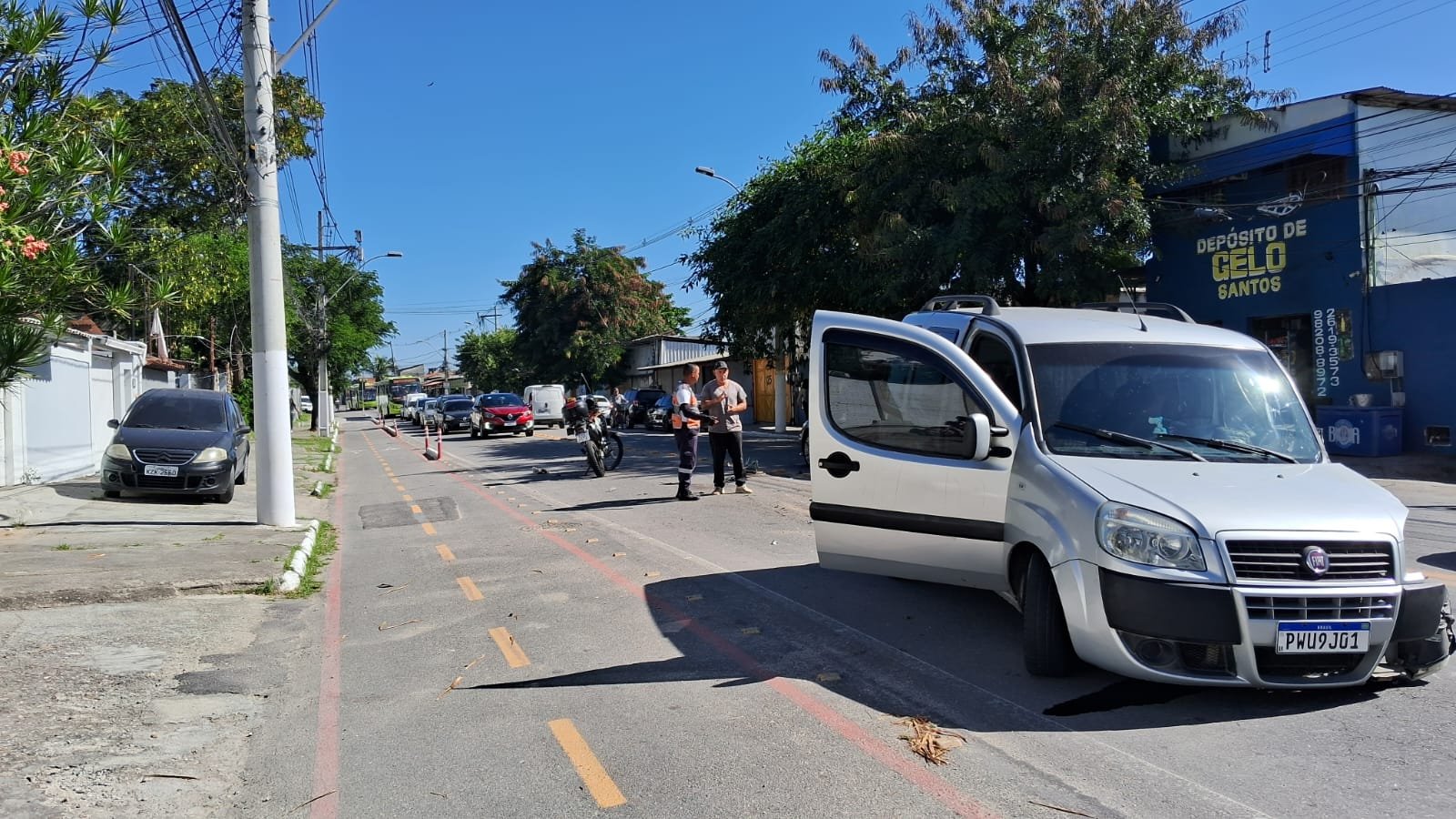 Acidente na Almirante Tamandaré em Piratininga