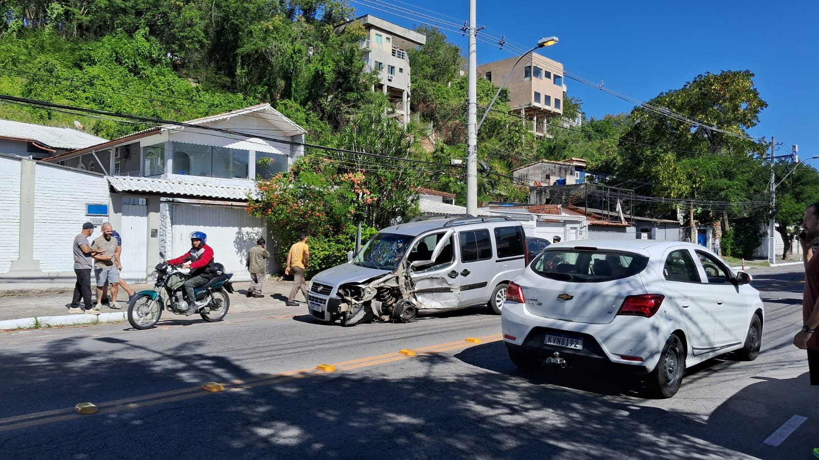 Acidente na Almirante Tamandaré em Piratininga