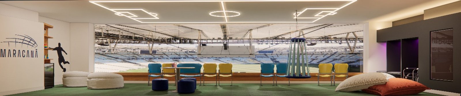 Maracanã obras salas sensoriais autismo inclusão