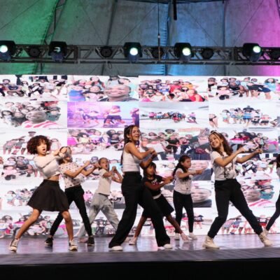 Apresentação de ballet durante a Mostra Cultural Maricá das Artes