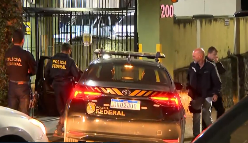 Polícia Federal operação na Glória Rio de Janeiro