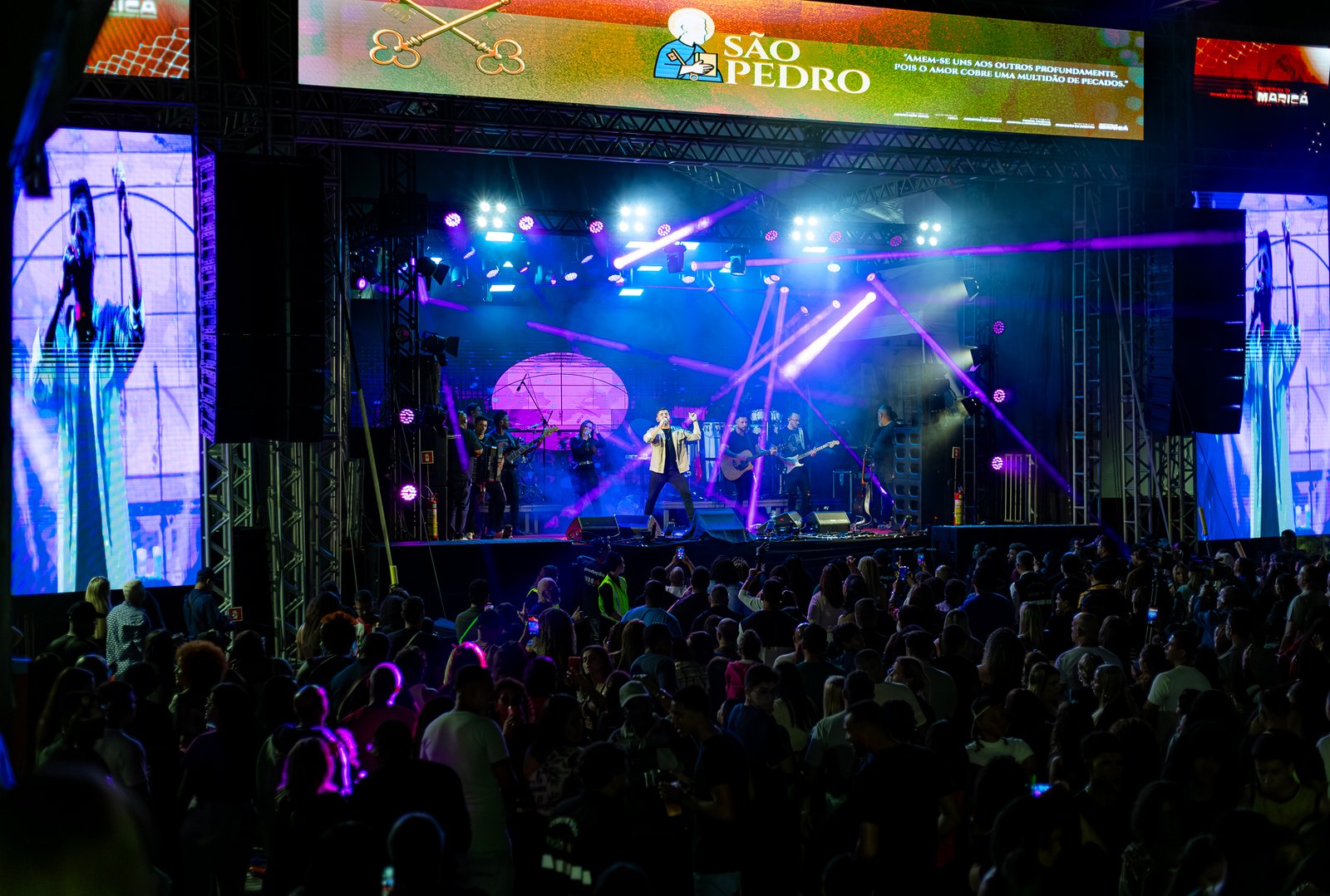 Público lota shows de São João e São Pedro em Maricá
