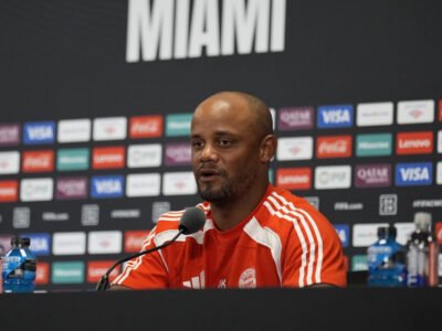 Kompany elogia Flamengo antes de confronto no Mundial