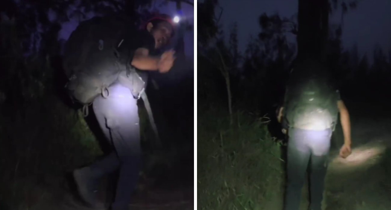 Clique na imagem para assistir ao vídeo dos alpinistas que desafiam a para resgatar a niteroiense Juliana Marins no vulcão Rinjani, na Indonésia | Reprodução
