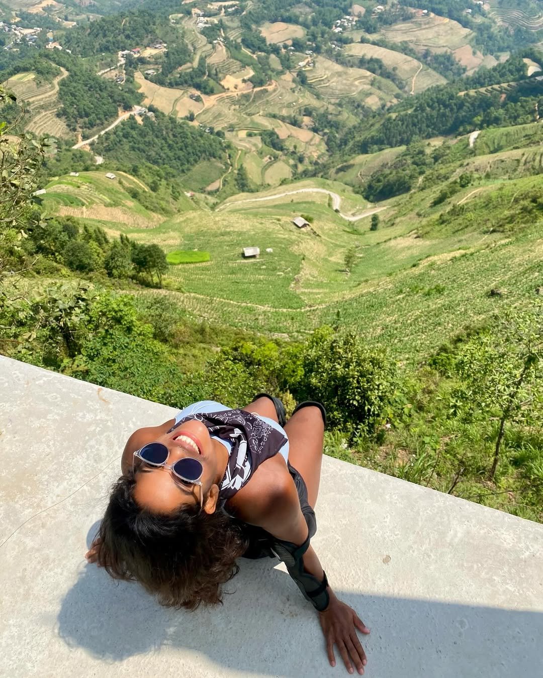 Niteroiense Juliana Marins descreveu o momento dessa foto como 'o mais feliz de sua vida' | Rede Social