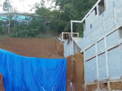 Imóveis irregulares em área de proteção ambiental no Parque Nacional da Floresta da Tijuca