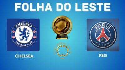 Jogadores de Chelsea e PSG treinando no estádio para a final do Mundial