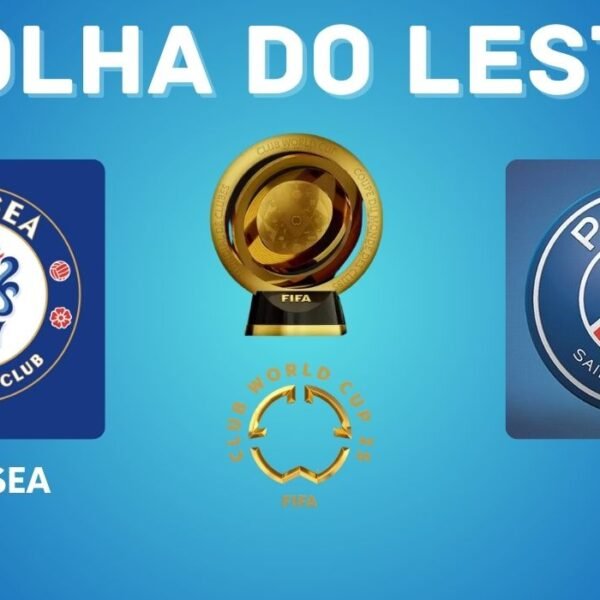 Jogadores de Chelsea e PSG treinando no estádio para a final do Mundial