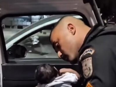 Policiais militares do 39º BPM salvam recém-nascida engasgada em Belford Roxo
