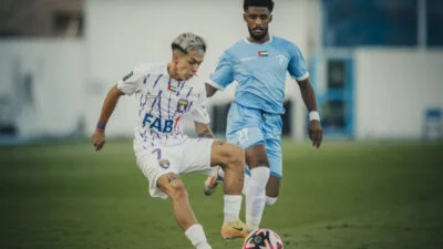 Segovinha durante partida pelo Al Ain