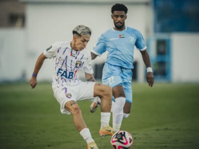Segovinha durante partida pelo Al Ain