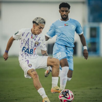 Segovinha durante partida pelo Al Ain