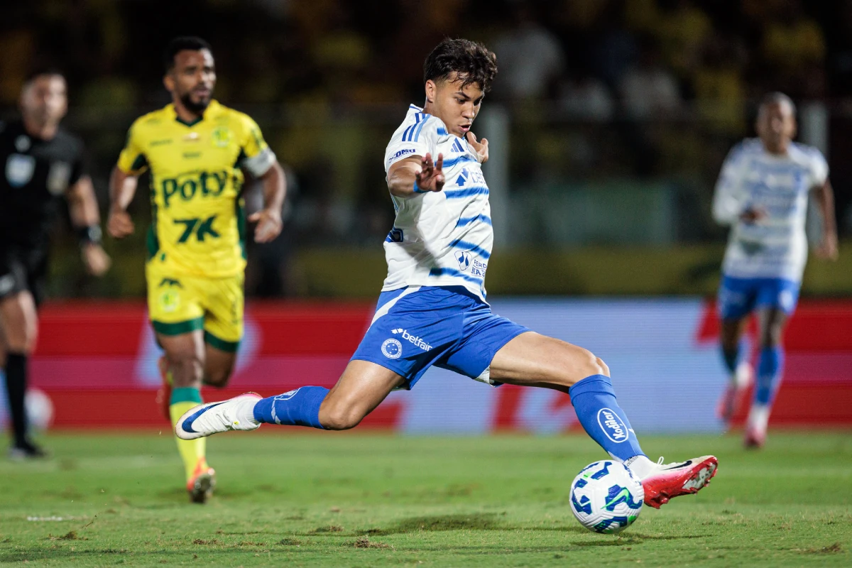 Kaio Jorge abriu o placar logo no início do jogo para o Cruzeiro, mas o Mirassol chegou ao empate com Negueba, mantendo o time paulista invicto em casa no Brasileirão