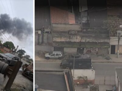 Polícia entra com força total no Complexo do Salgueiro nesta sexta-feira, em São Gonçalo
