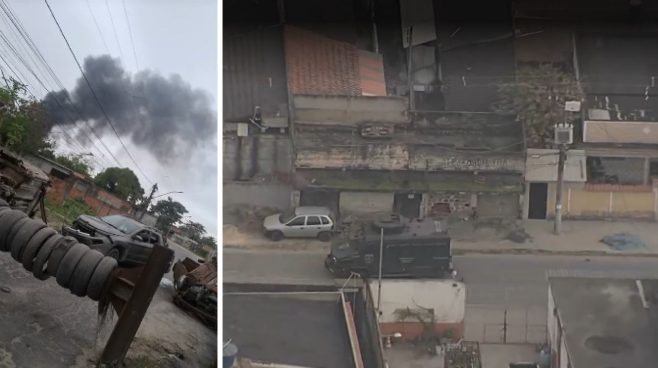 Polícia entra com força total no Complexo do Salgueiro nesta sexta-feira, em São Gonçalo