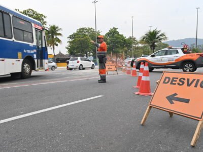 Obras de macrodrenagem alteram trânsito na Avenida Prefeito Silvio Picanço
