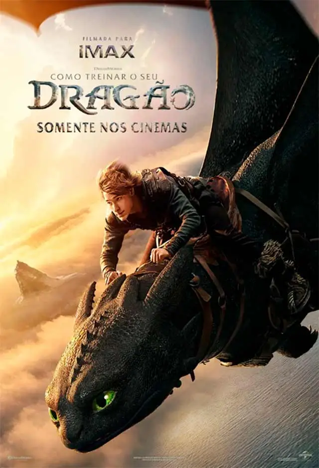 CARTAZ DO FILME Como Treinar o Seu Dragão (2025)