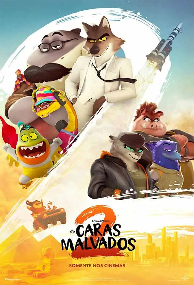 CARTAZ DO FILME Os Caras Malvados 2
