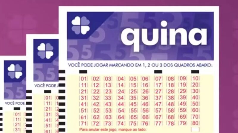 Concurso 6841 da Quina: resultado do sorteio, dezenas e premiação desta quarta-feira,  1º/10