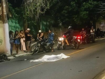 Motociclista morre em Niterói na Estrada Viçoso Jardim | Reprodução