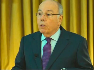 Mauro Vieira, ministro das Relações Exteriores do Brasil em pronunciamento à imprensa em Washington DC | Reprodução/TV