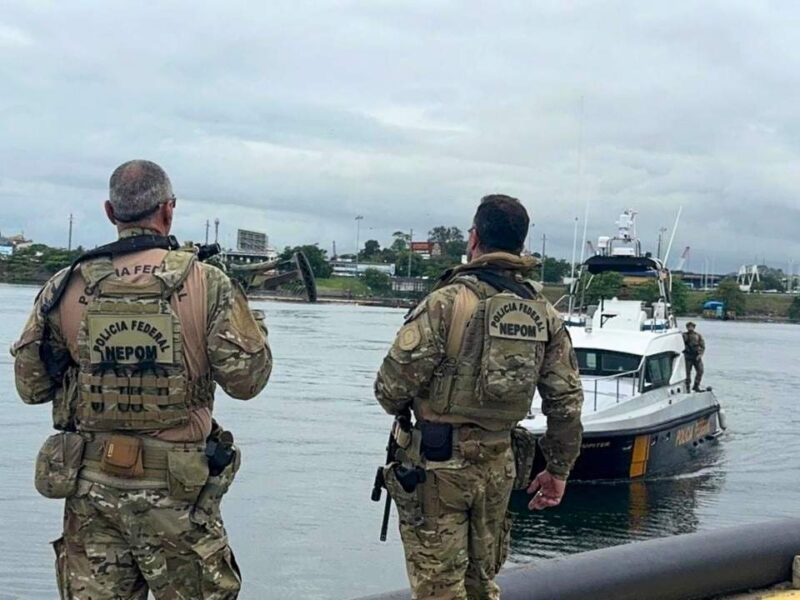PF prende, às margens de Niterói, traficante assassino na Baía de Guanabara | VÍDEOS