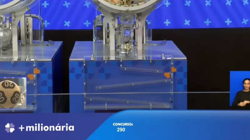 Concurso 290 da +Milionária: resultado do sorteio desta quarta, 1º/10, sai com atraso de duas horas e meia